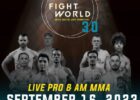 FightWorld 30 Ute Mountain Casino Hotel September 2023 Live